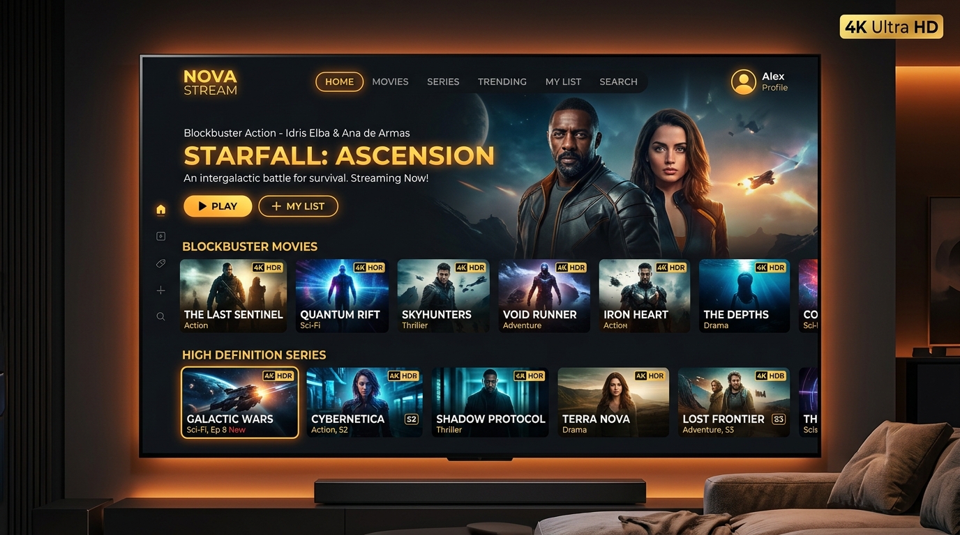 Filmes e séries na Flix Streaming
